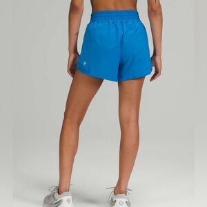 LULULEMON | Size 4 Hotty Hot Shorts High Rise HR 4” Lined KYBL Kayak Blue